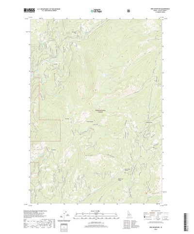 Oro Mountain, ID (2020, 24000-Scale) Preview 1