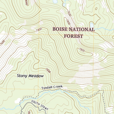 Oro Mountain, ID (2020, 24000-Scale) Preview 2