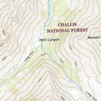 Massacre Mountain, ID (2020, 24000-Scale) Preview 2