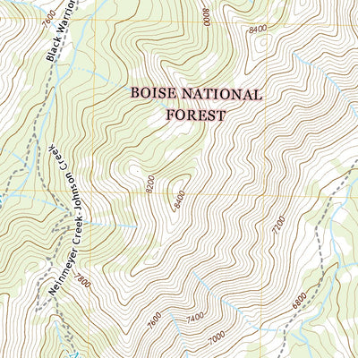 Nahneke Mountain, ID (2020, 24000-Scale) Preview 2