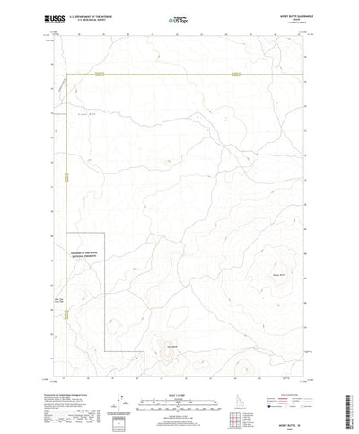 Mosby Butte, ID (2020, 24000-Scale) Preview 1