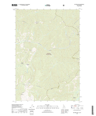 Nez Perce Peak, ID (2020, 24000-Scale) Preview 1