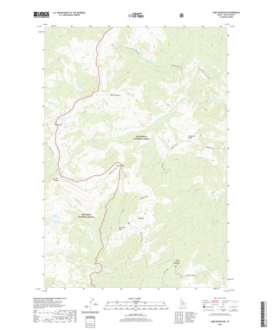 Sabe Mountain, ID (2020, 24000-Scale) Preview 1