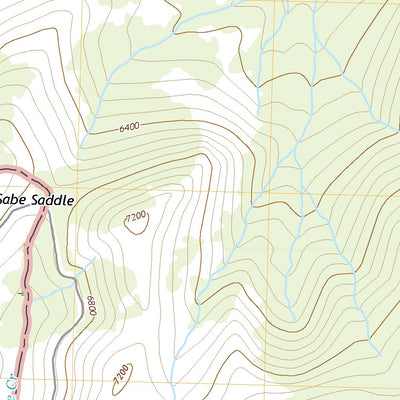 Sabe Mountain, ID (2020, 24000-Scale) Preview 2
