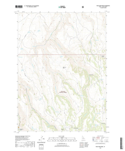 Rams Horn Ridge, ID (2020, 24000-Scale) Preview 1