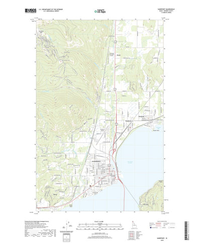 Sandpoint, ID (2020, 24000-Scale) Preview 1