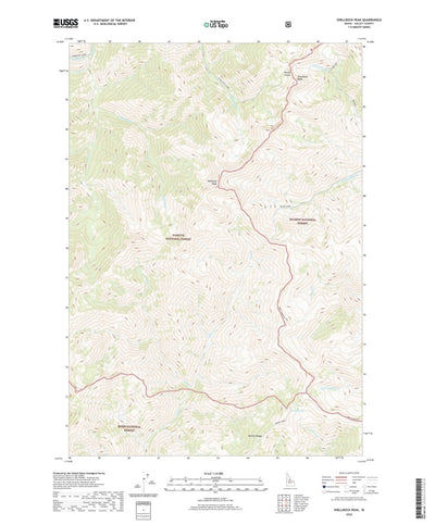 Shellrock Peak, ID (2020, 24000-Scale) Preview 1