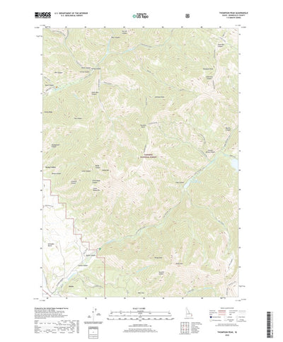 Thompson Peak, ID (2020, 24000-Scale) Preview 1