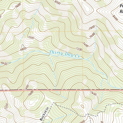South Putnam Mountain, ID (2020, 24000-Scale) Preview 3