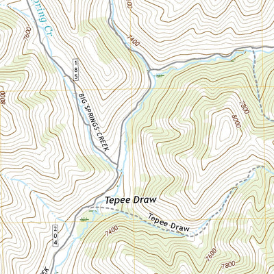 Tepee Draw, ID (2020, 24000-Scale) Preview 3