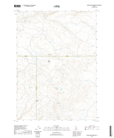 Thorn Creek Reservoir, ID (2020, 24000-Scale) Preview 1