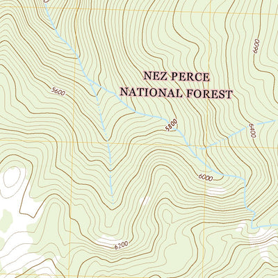 Wahoo Peak, ID (2020, 24000-Scale) Preview 2