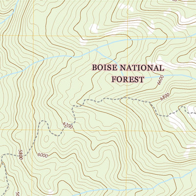 Tripod Peak, ID (2020, 24000-Scale) Preview 2