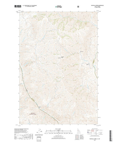 Wapshilla Creek, ID (2020, 24000-Scale) Preview 1