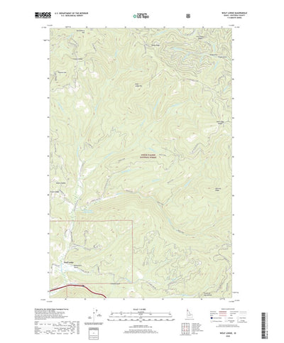 Wolf Lodge, ID (2020, 24000-Scale) Preview 1