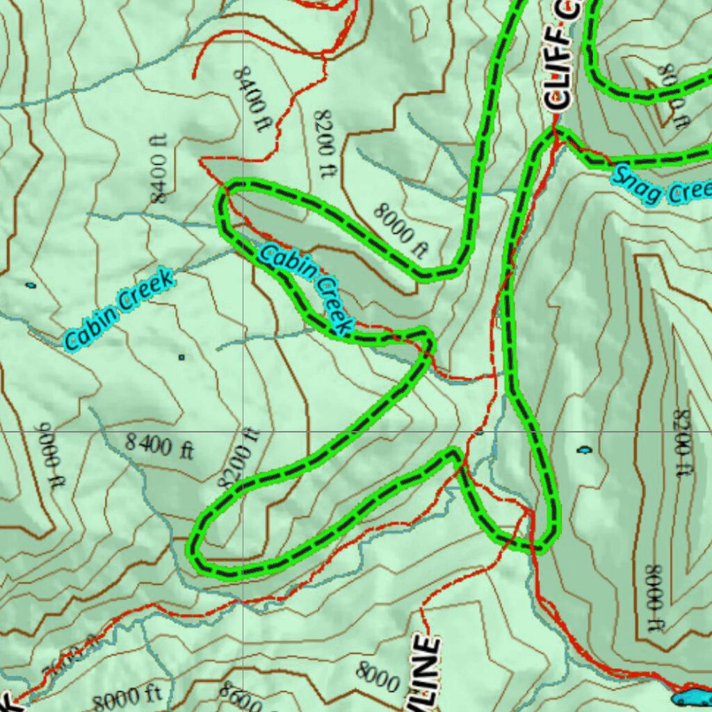 Wy Moose 10 Hybrid Hunting Map 2021 by Wyoming HuntData LLC Avenza Maps