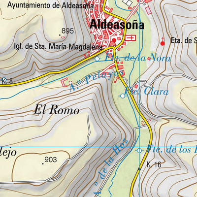 Fuentesaúco de Fuentidueña (04021) Map by Instituto Geografico