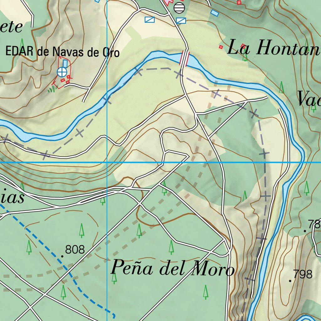 Navas de Oro (0429-3) Map by Instituto Geografico Nacional de Espana ...