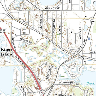 Fox Lake, IL (2021, 24000-Scale) Preview 3