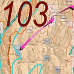 Elk Unit 103 Elk Summer, Winter Concentrations and Migration Routes