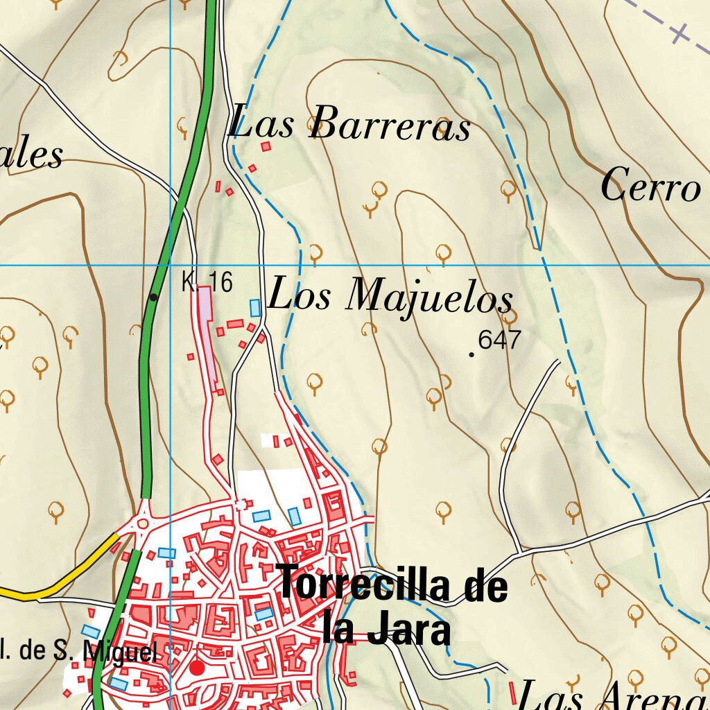 Torrecilla de la Jara (0655-3) map by Instituto Geografico Nacional de ...