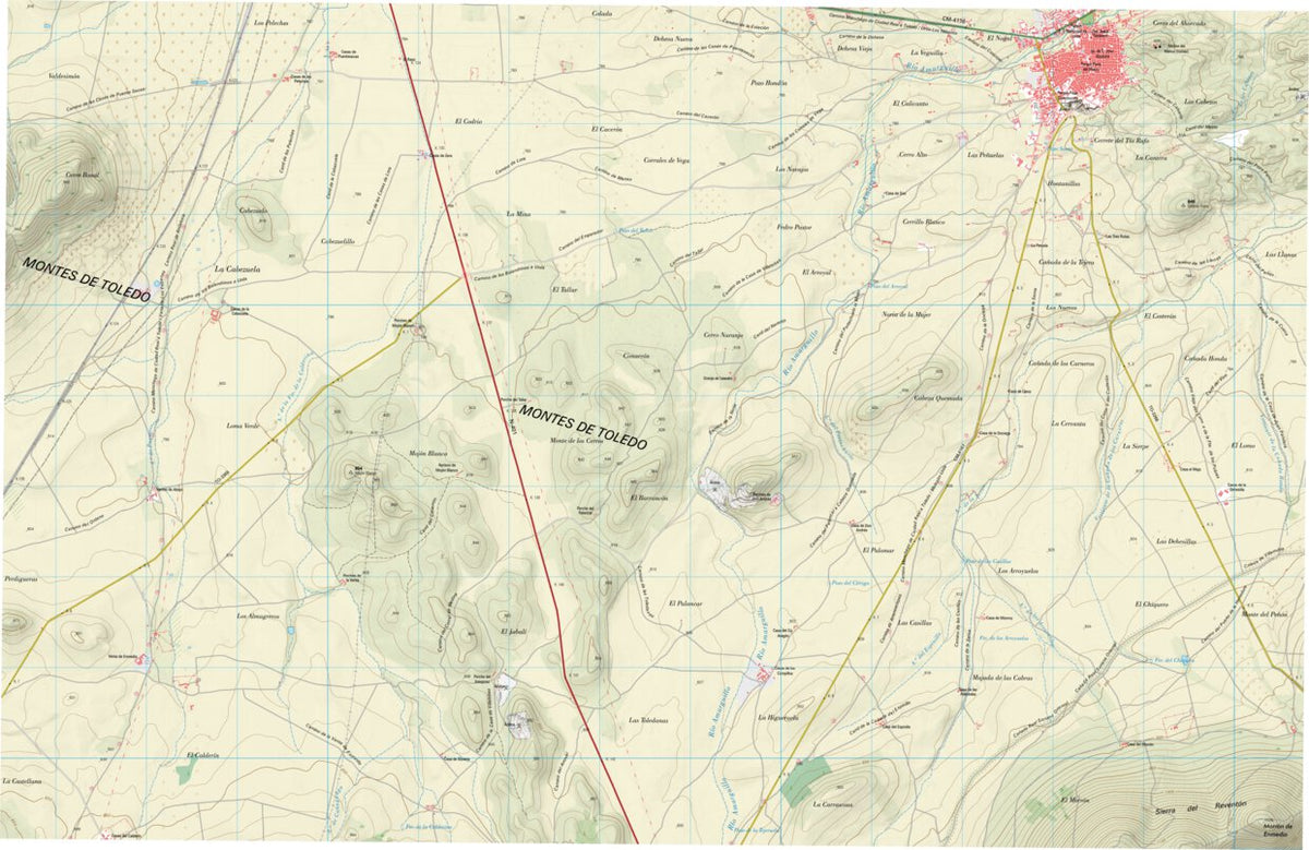 Urda (0712-3) Map by Instituto Geografico Nacional de Espana | Avenza Maps