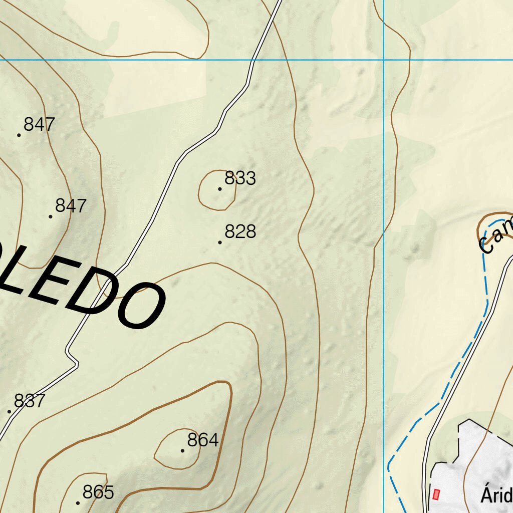 Urda (0712-3) Map by Instituto Geografico Nacional de Espana | Avenza Maps