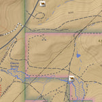 Miners Delight, Wyoming 7.5 Minute Topographic Map - Color Hillshade