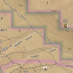 Miners Delight, Wyoming 7.5 Minute Topographic Map - Color Hillshade