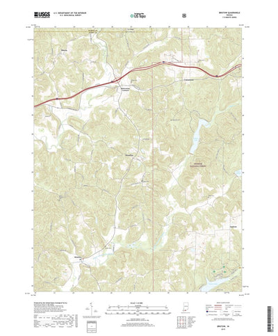 Bristow, IN (2019, 24000-Scale) Preview 1