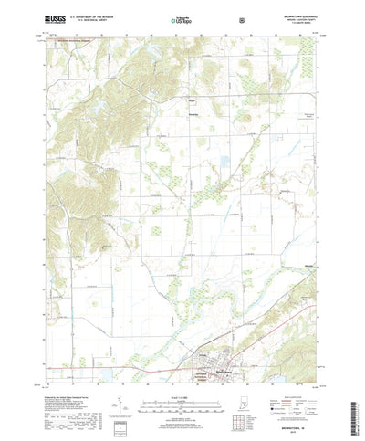 Brownstown, IN (2019, 24000-Scale) Preview 1