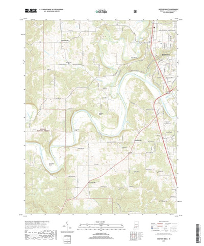 Bedford West, IN (2019, 24000-Scale) Preview 1