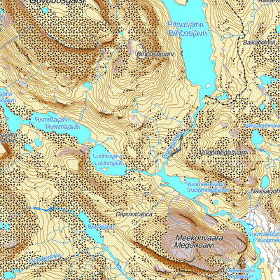 Porojärvi 1:100 000 (W34R)
