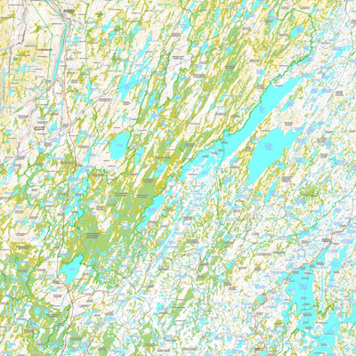 Syysjärvi 1:100 000 (W52L)