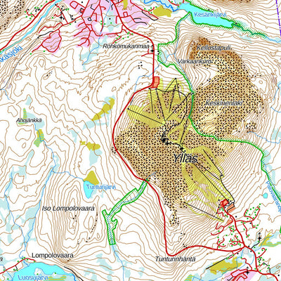 Äkäslompolo 1:100 000 (U42R)