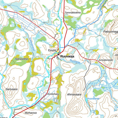 Ruuvaoja 1:100 000 (U52R)