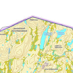 Pöyrisjärvi 1:100 000 (W41R)