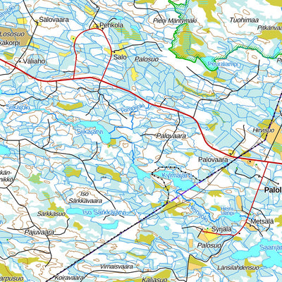 Ala-Vuokki 1:100 000 (R53L)