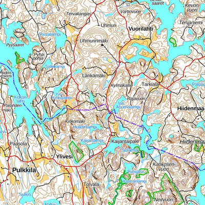 Mikkeli 1:100 000 (M52L)