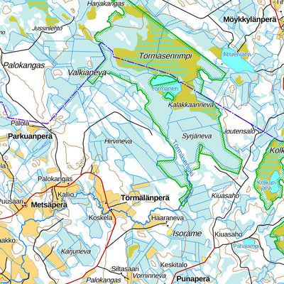 Siikalatva 1:100 000 (Q44R)