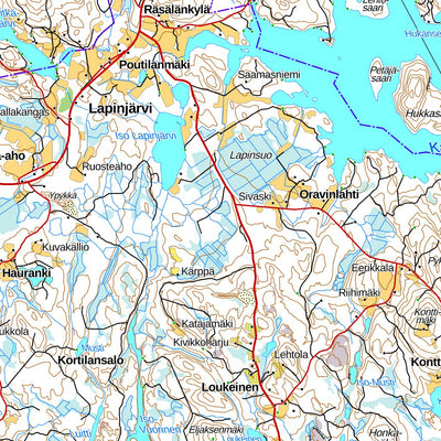 Kaavi 1:100 000 (P51R)