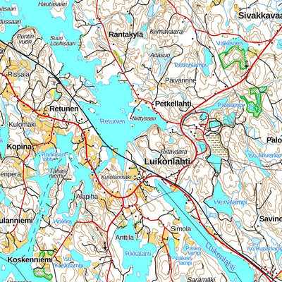 Kaavi 1:100 000 (P51R)