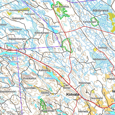 Pihtipudas 1:100 000 (P44L)