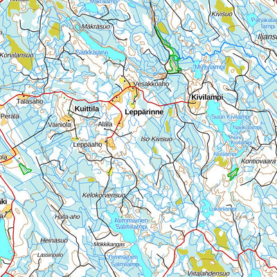 Ilomantsi 1:100 000 (P61L)