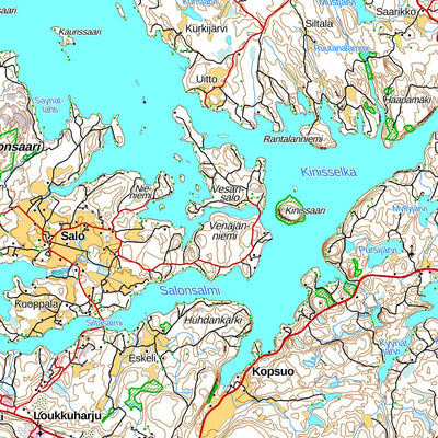 Asikkala 1:100 000 (M43L)