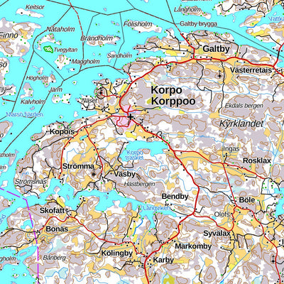 Houtskär 1:100 000 (L31R)