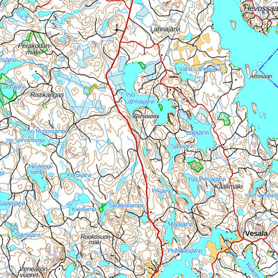 Mäntyharju 1:100 000 (M43R)