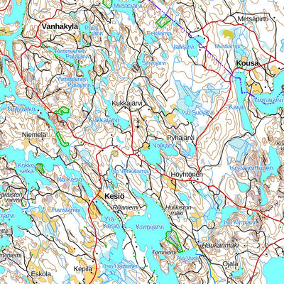 Mäntyharju 1:100 000 (M43R)