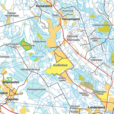 Haapajärvi 1:100 000 (Q43L)