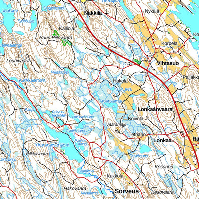 Juuka 1 100 000 P54L Map By MaanMittausLaitos Avenza Maps juuka-1-100-000-p54l-map-by-maanmittauslaitos-avenza-maps